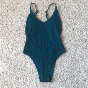 American Eagle Teal One Piece Swimsuit